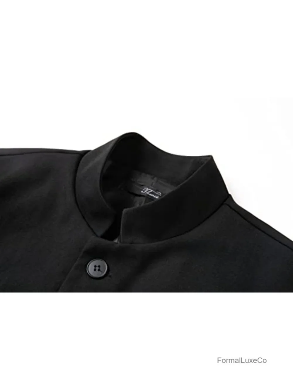 Men's Casual Stand Collar Suit Blazer Jacket Sport Coat